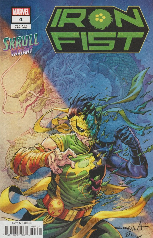 IRON FIST #4 DAVILA DH