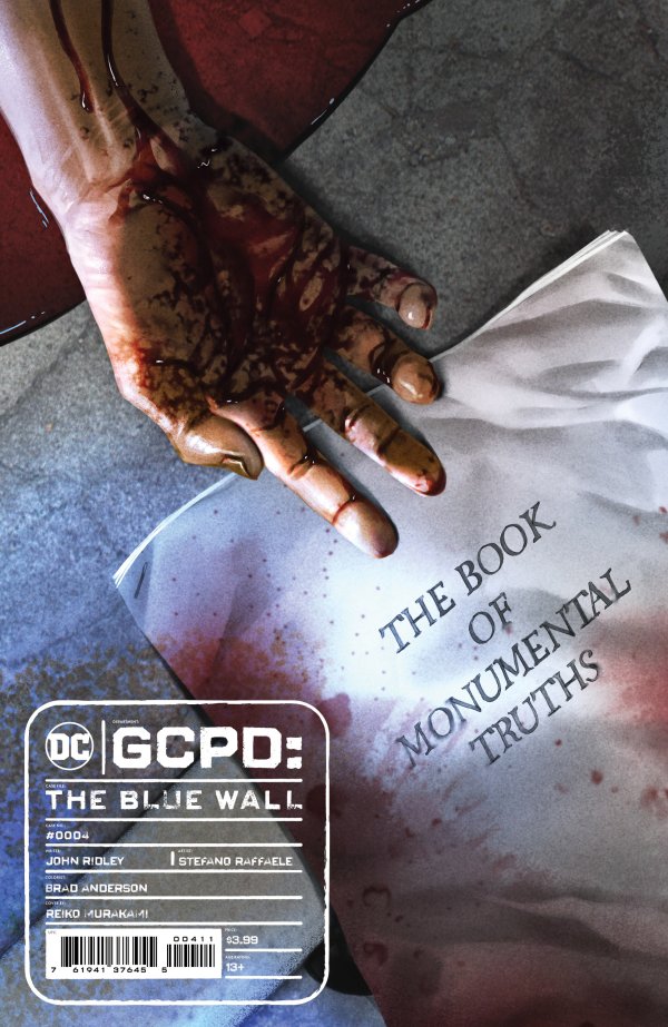 GCPD BLUE WALL #4 (OF 6) (DH D4)