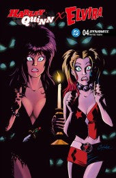 HARLEY QUINN X ELVIRA #4 CVR A AMANDA CONNER HOT TUB *RELEASE DATE 1/28/26* *(DH B5)*