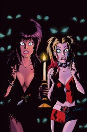 HARLEY QUINN X ELVIRA #4 CVR A AMANDA CONNER HOT TUB *RELEASE DATE 1/28/26* *(DH B5)*
