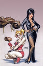 HARLEY QUINN X ELVIRA #4 CVR A AMANDA CONNER HOT TUB *RELEASE DATE 1/28/26* *(DH B5)*