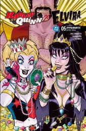 HARLEY QUINN X ELVIRA #5 CVR A AMANDA CONNER TENTACLES *RELEASE DATE 3/11/26*