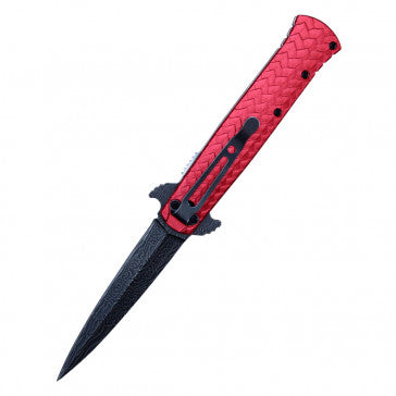 8 3/4" RED DRAGON POCKET KNIFE