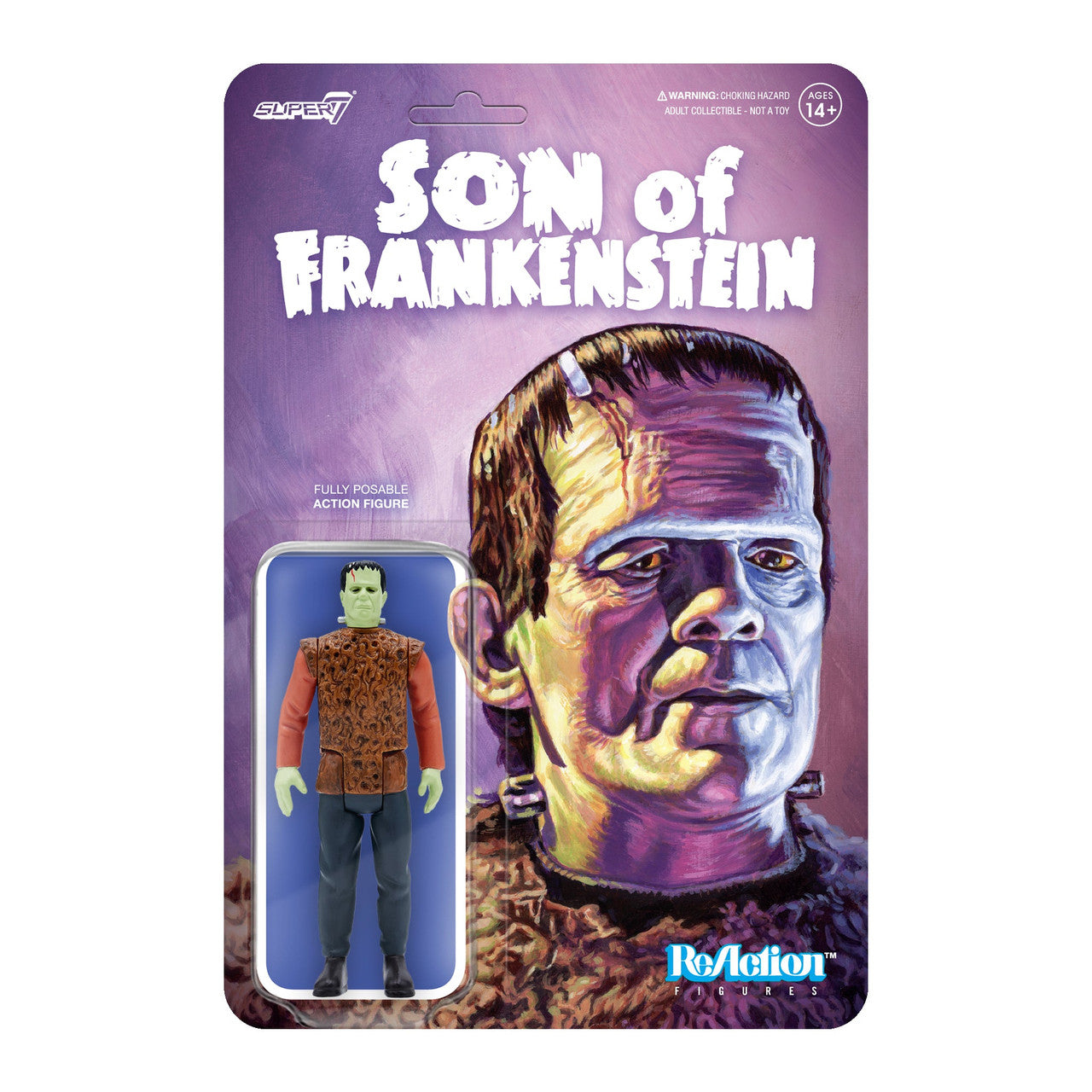 Super7 Universal Monsters The Monster from Son of Frankenstein ReAction Figure