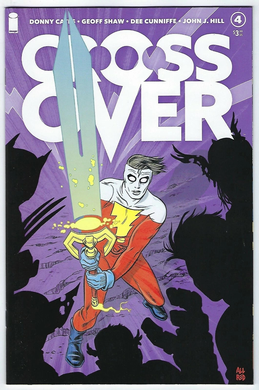 CROSSOVER #4 Allred Cover B Secret Red Suit *(DH U1)*