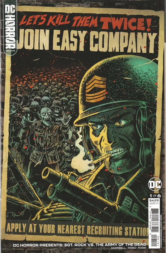 SGT ROCK VS ARMY OF THE DEAD #1 FRANCAVILLA *(DH G1)*