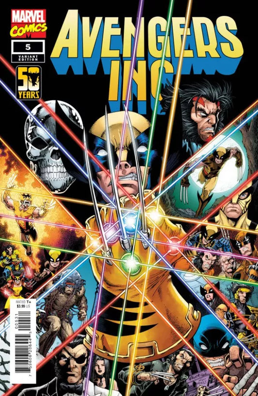 AVENGERS INC #5 TODD NAUCK WOLVERINE VAR MARVEL