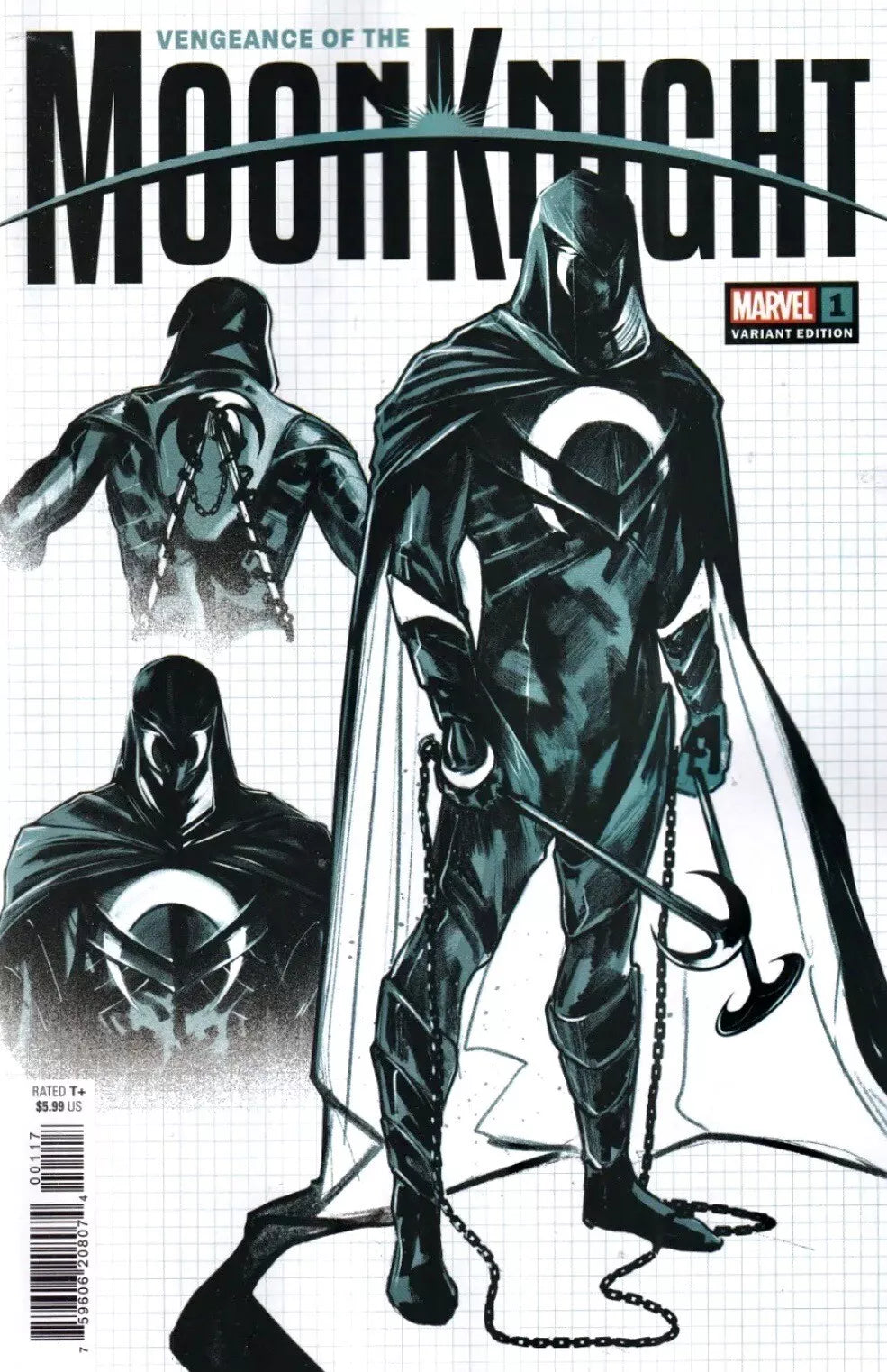 VENGEANCE OF MOON KNIGHT #1 CAPPUCCIO 1:10 Ratio Design Variant *(DH J1)*