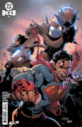 DC K.O. #5 (OF 5) CVR A JAVIER FERNANDEZ ACETATE *RELEASE DATE 3/4/26* *(DH S5)*