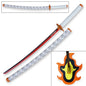 White Demon Sword with Flame Guard